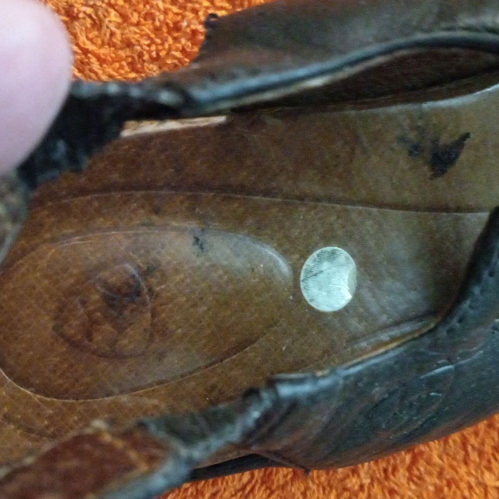 Ariat Western 8.5 Strap Clog Sandals in Black - Picture 5 of 7